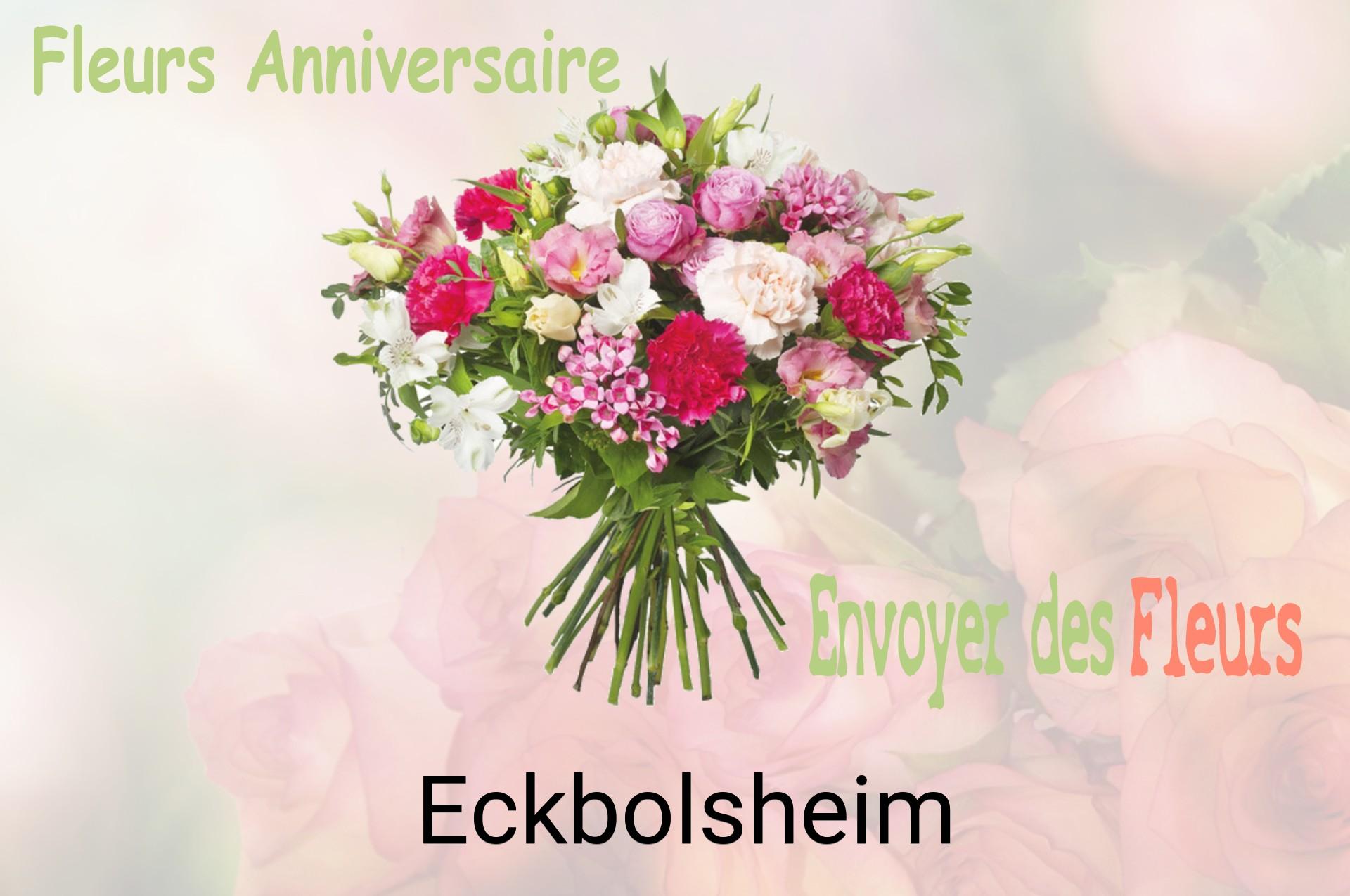 Bouquet de fleurs d’anniversaire livré à Eckbolsheim